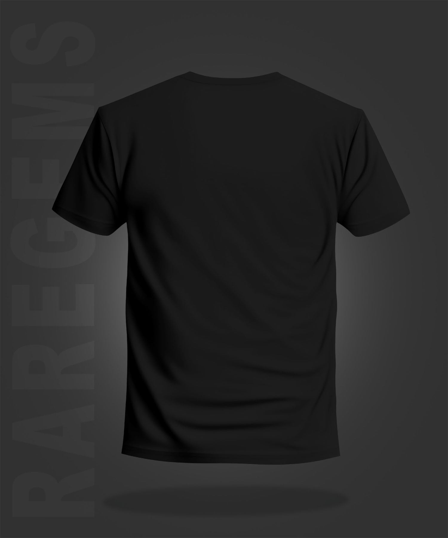 Black Round Neck Half Sleeve Brooklyn New York Printed Regular T-Shirt