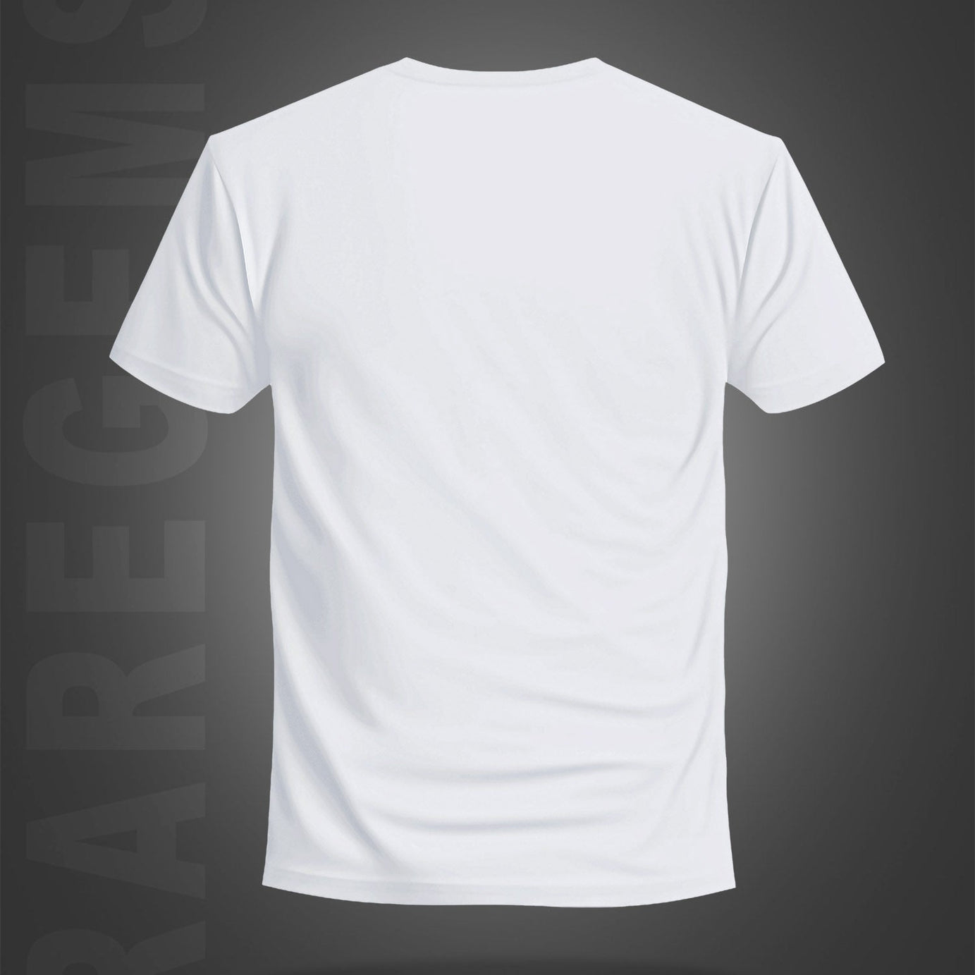 White Round Neck Half Sleeve The Stronger The Better Graffiti Art Printed Regular T-Shirt