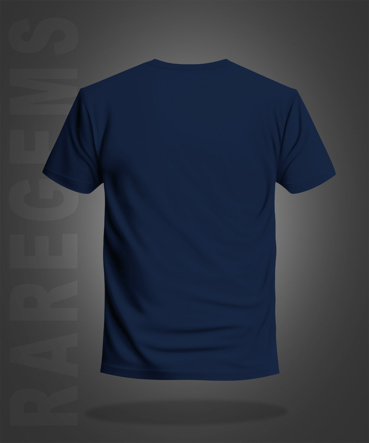 Navy Blue Round Neck Half Sleeve Make Today Great Printed Regular T-Shirt