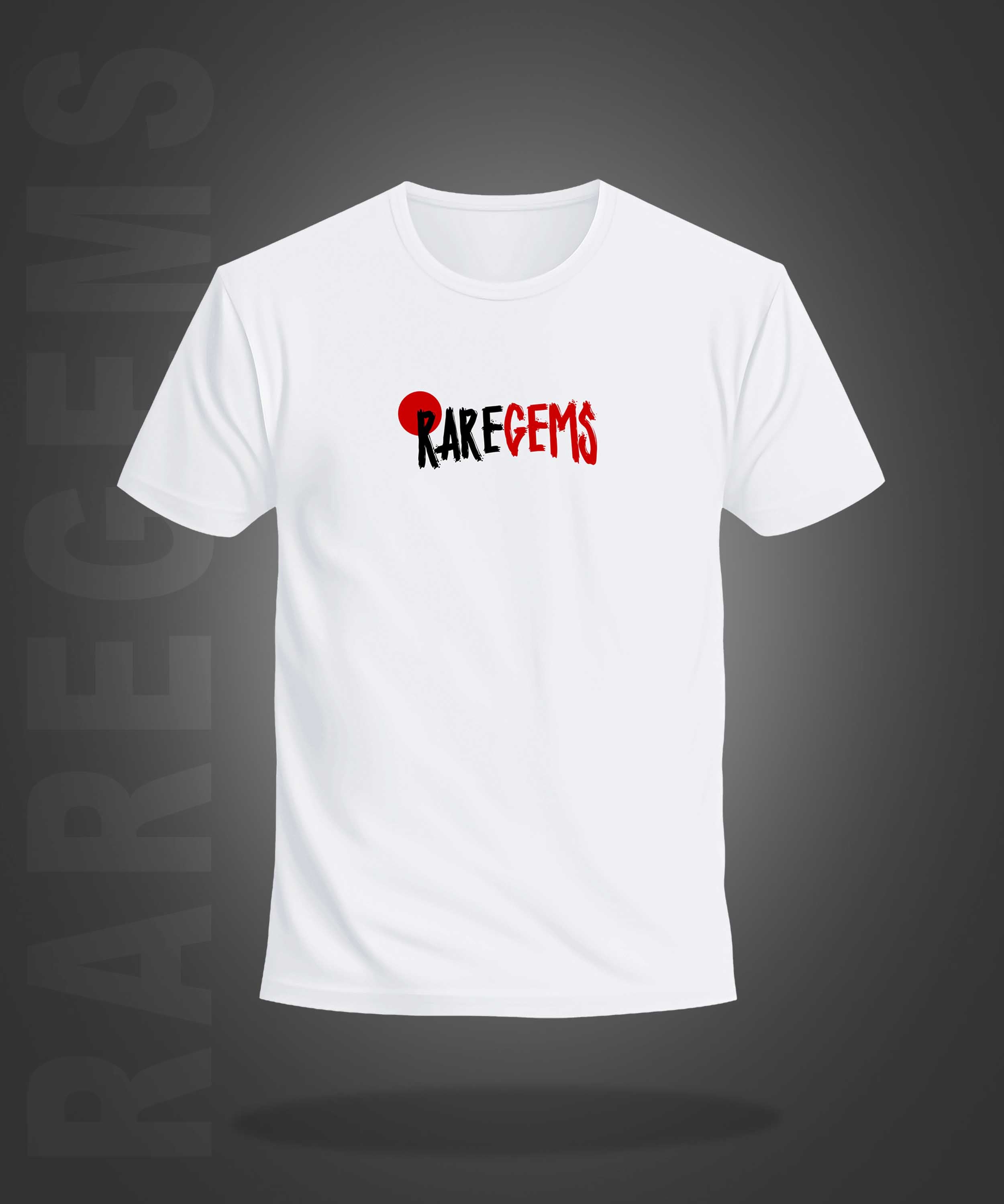 White Round Neck Half Sleeve Tokyo Dragon Printed Regular T-Shirt