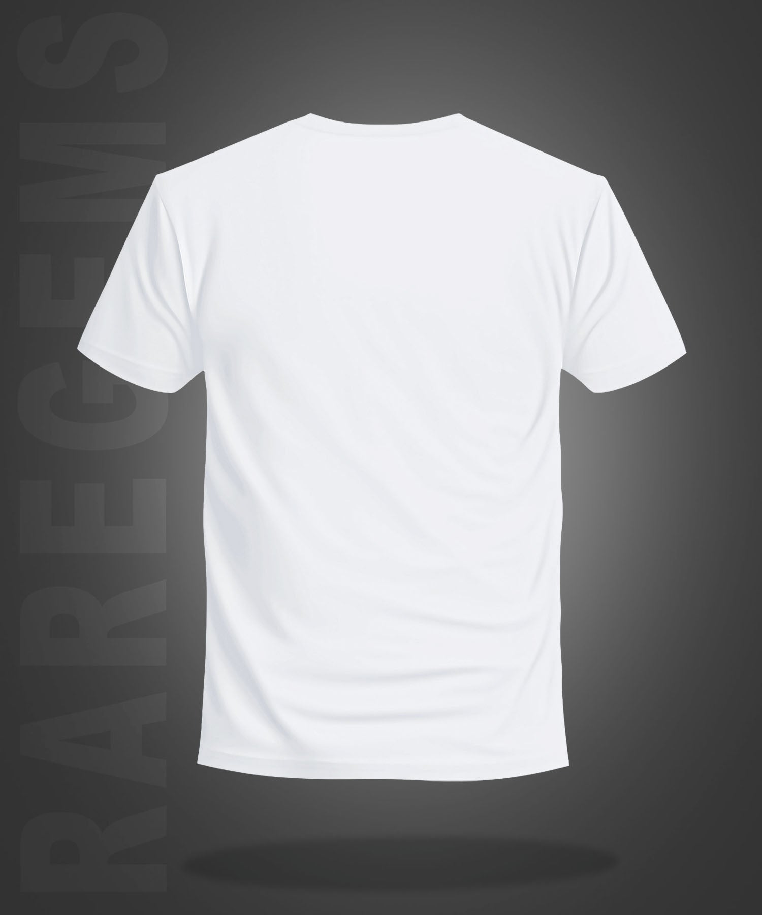 White Round Neck Half Sleeve Astronaut And Alien On The Bicycle Printed Regular T-Shirt