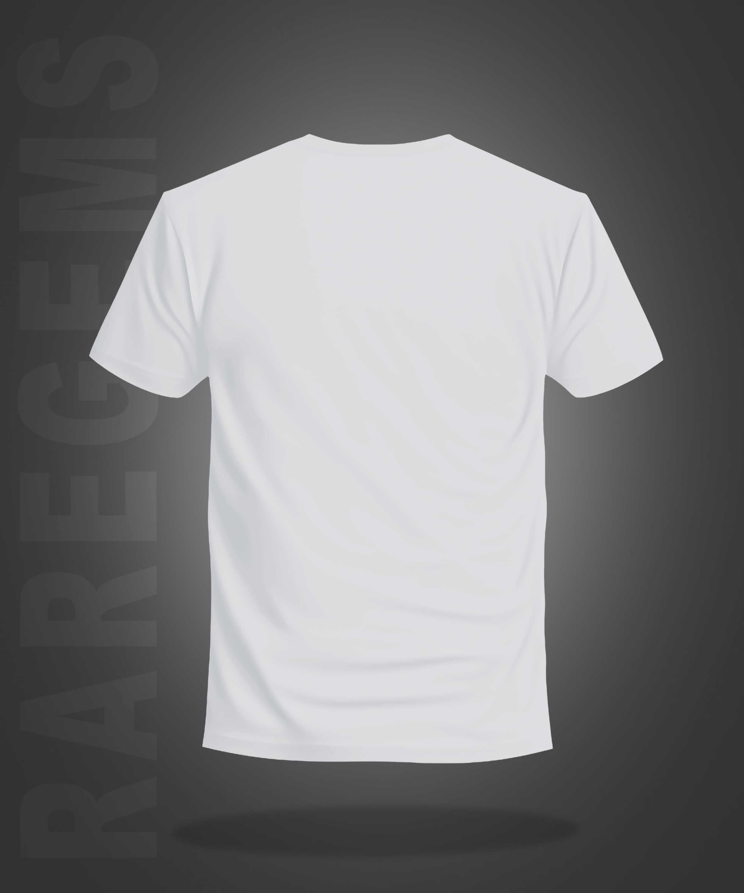 White Round Neck Half Sleeve Break The Rules Printed Regular T-Shirt