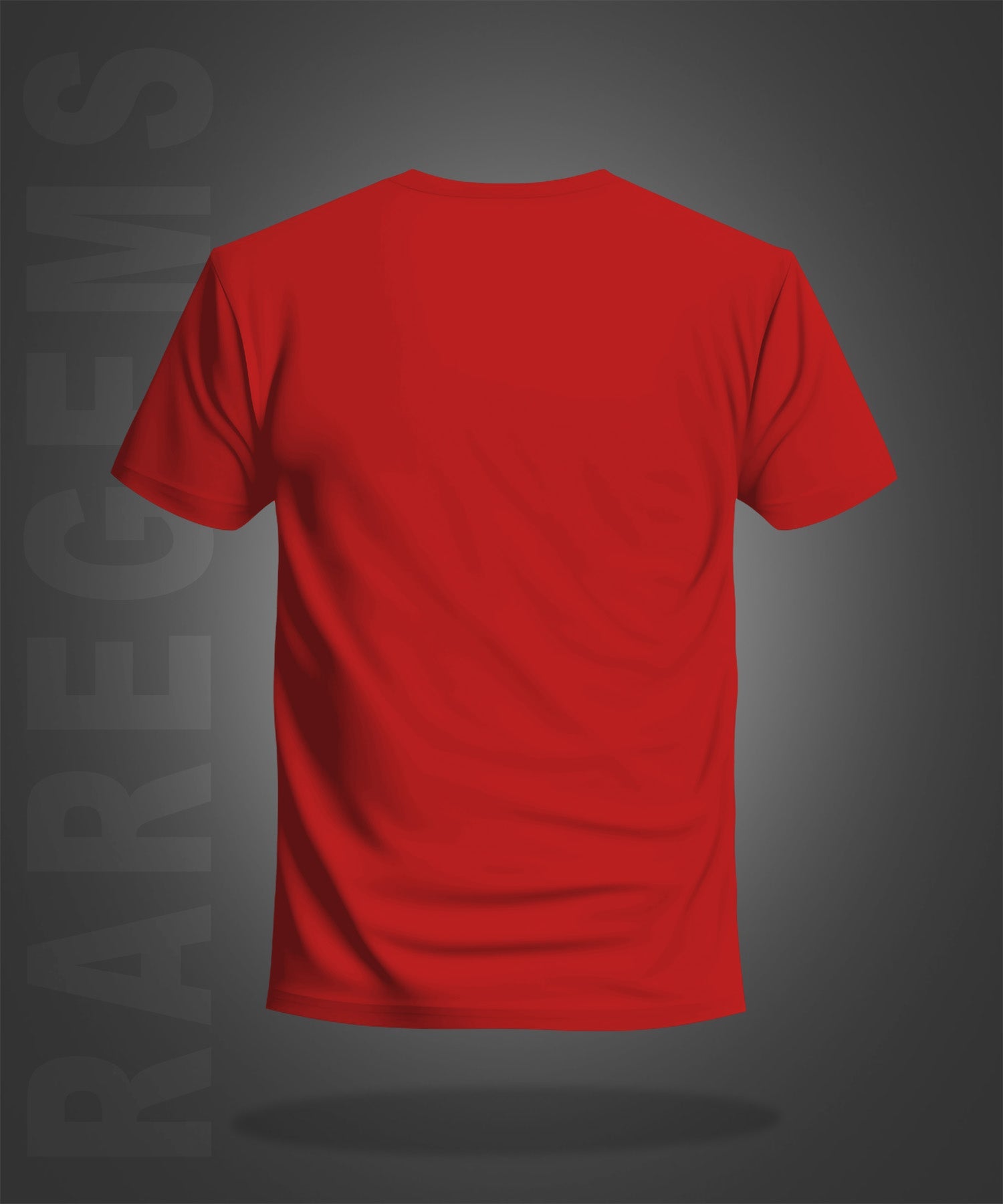 Red Half Sleeves Round Neck Don't Quit Do It Printed Regular T-Shirt