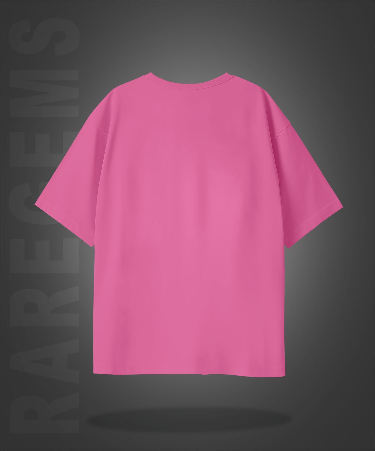 Pink Half Sleeves Cute Cat You Are My Sunshine Printed Oversized T-Shirt