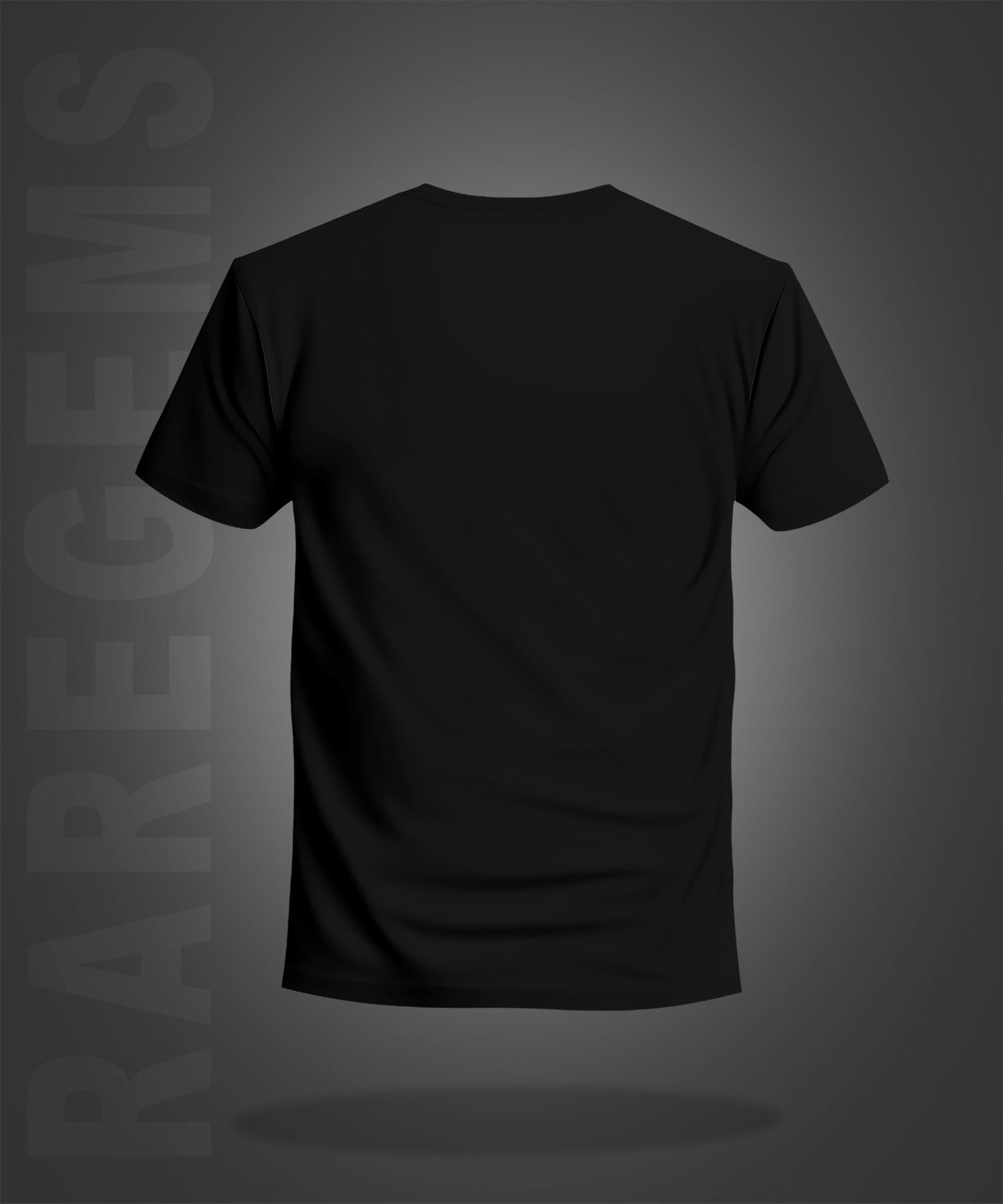 Black Half Sleeve Round Neck Colorful Bike Printed Regular T-Shirt