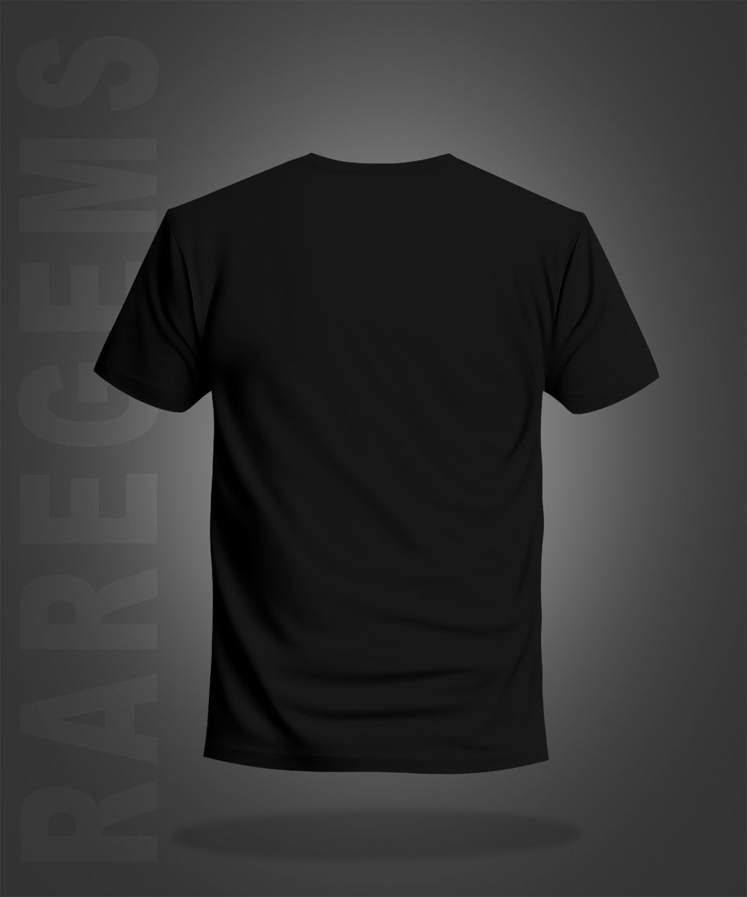 Black Half Sleeve Round Neck Cool Gorilla Printed Regular T-Shirt