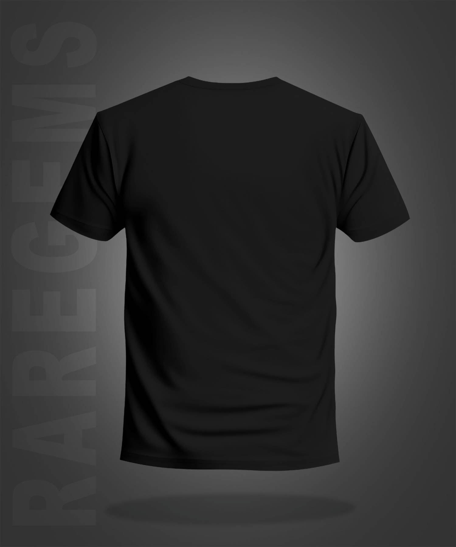 Black Half Sleeve Round Neck Ride Bike And Enjoy Life Printed Regular T-Shirt