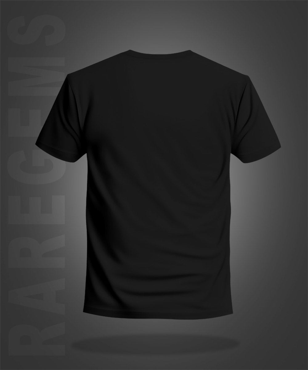 Black Half Sleeve Round Neck King Has Arrived Printed Regular T-Shirt