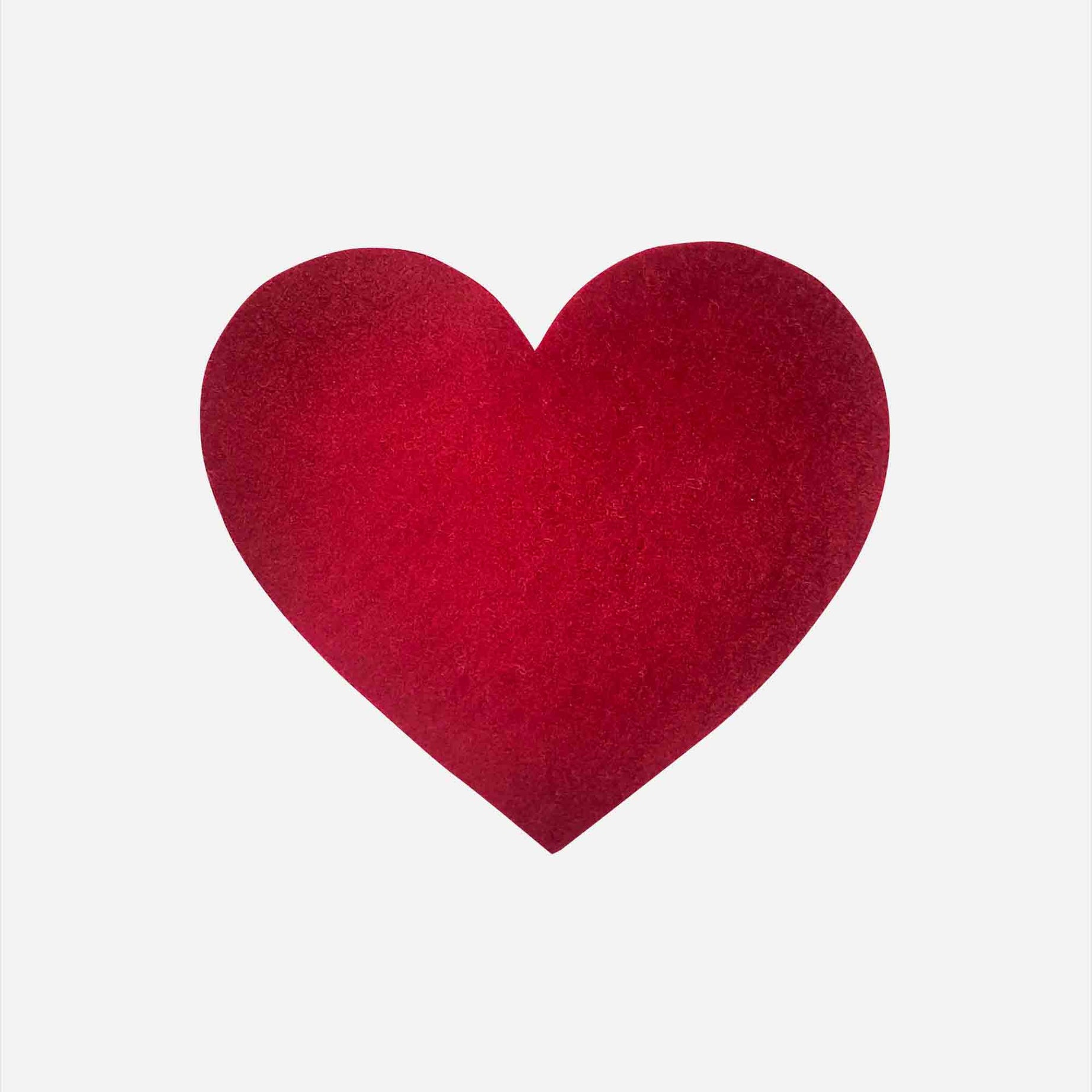 Off White Half Sleeves Red Hearts Printed Oversized T-Shirt