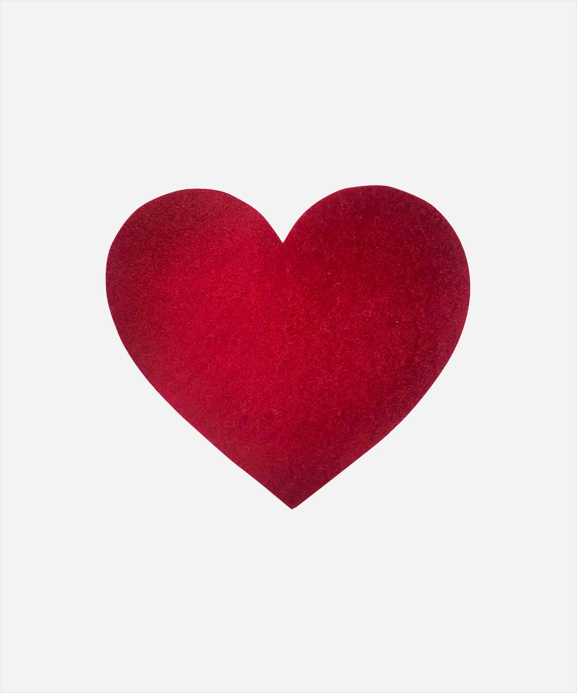 Off White Half Sleeves Red Hearts Printed Oversized T-Shirt