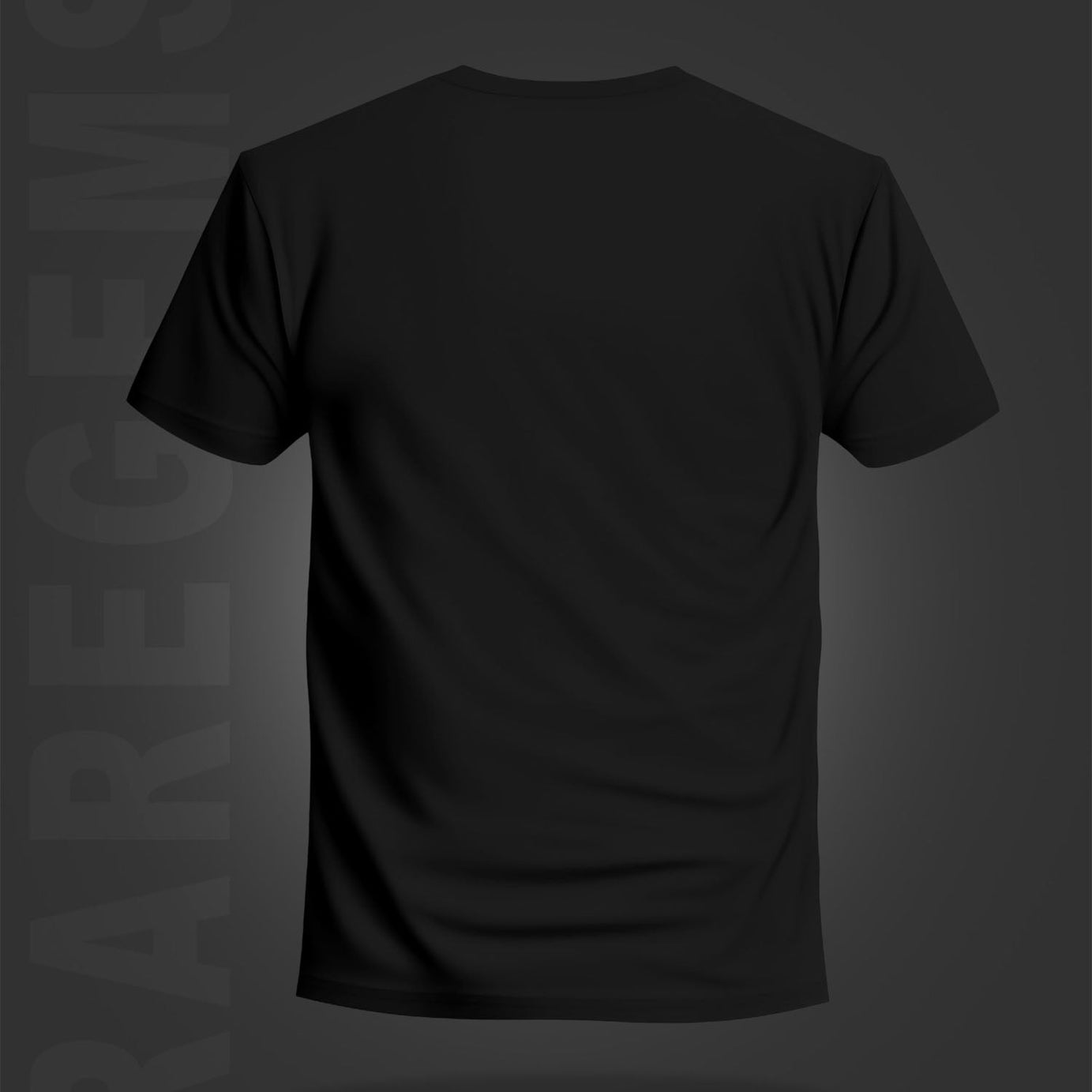 Black Round Neck Half Sleeve Brooklyn New York Printed Regular T-Shirt