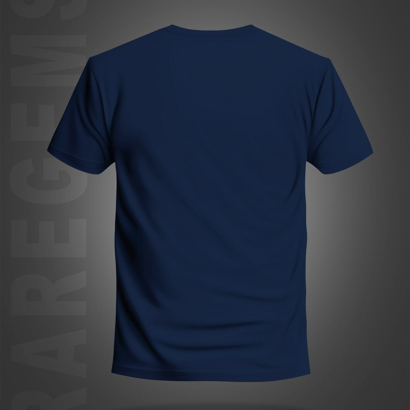 Navy Blue Round Neck Half Sleeve Make Today Great Printed Regular T-Shirt