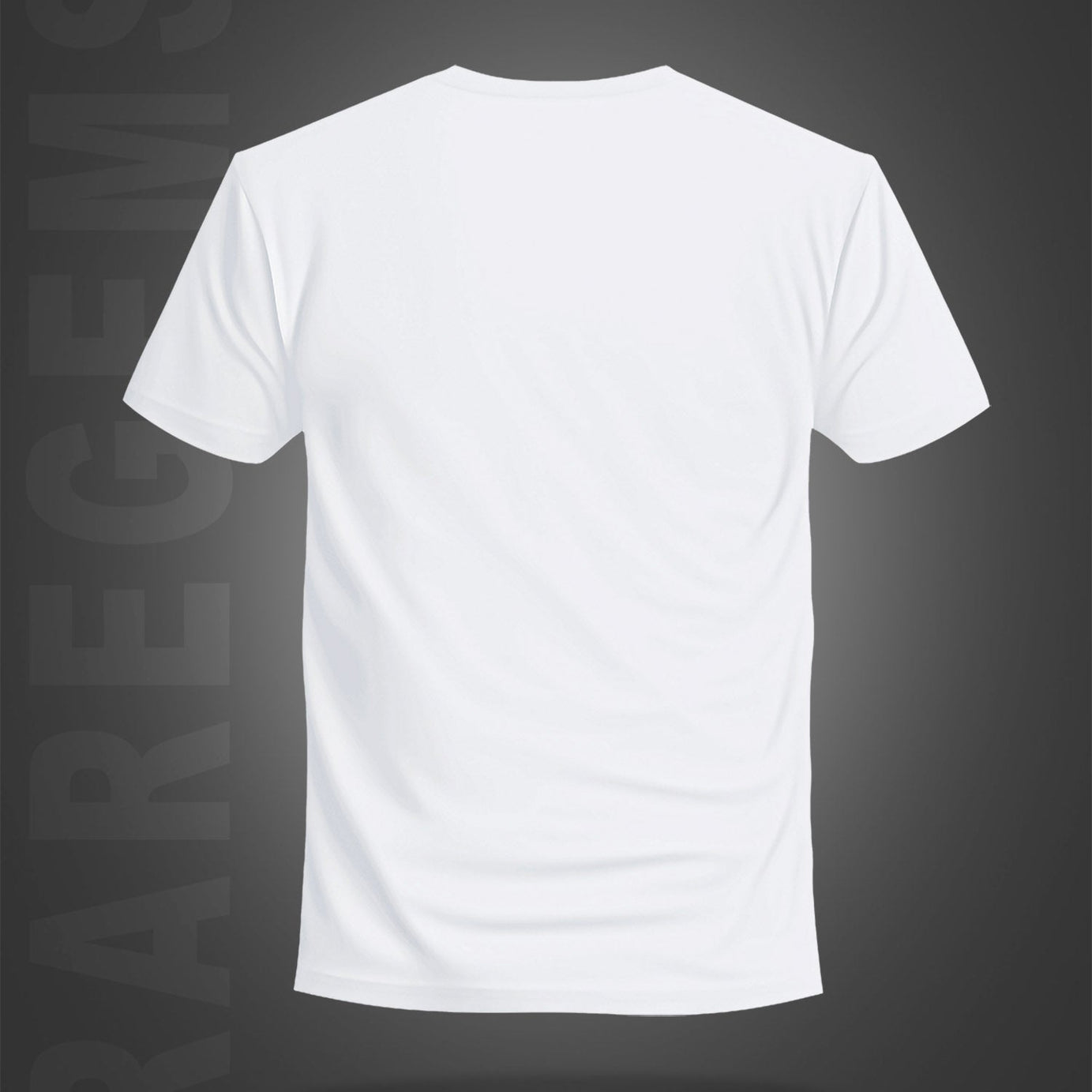 White Round Neck Half Sleeve Healthy Heart Printed Regular T-Shirt