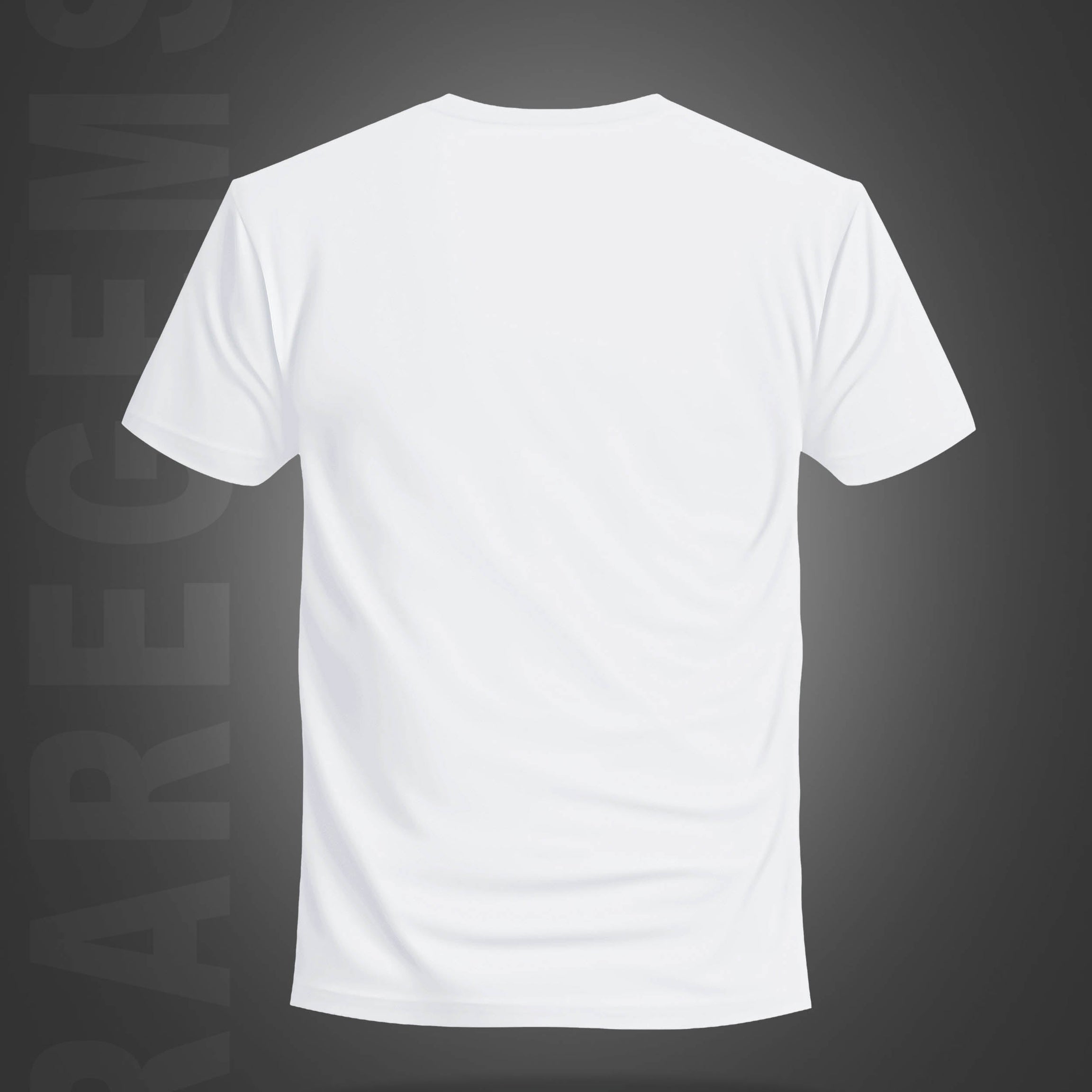 White Half Sleeve Round Neck Hip-Hop Boy Printed Regular T-Shirt