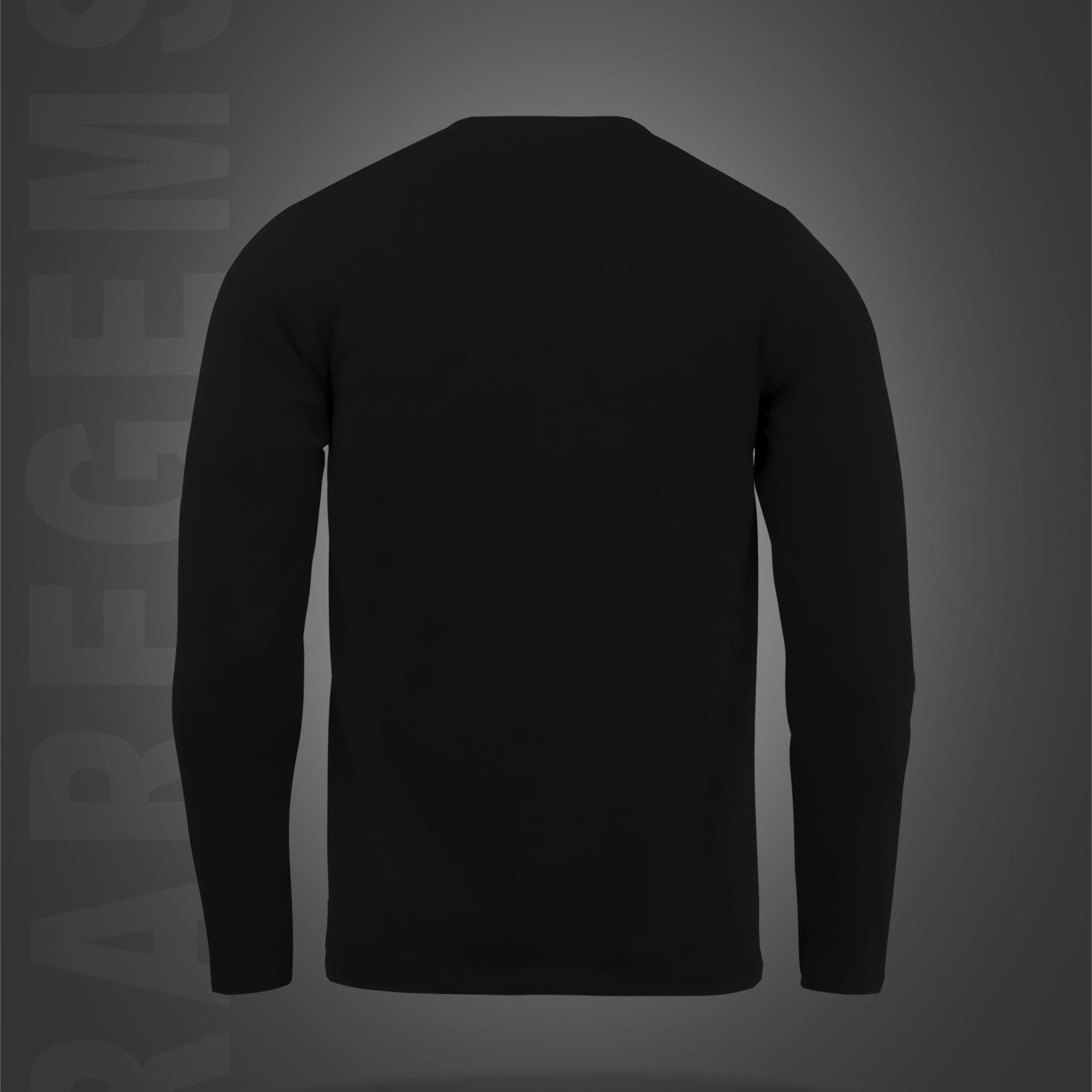 Black Round Neck Ride BMX Printed Full Sleeves T-Shirt