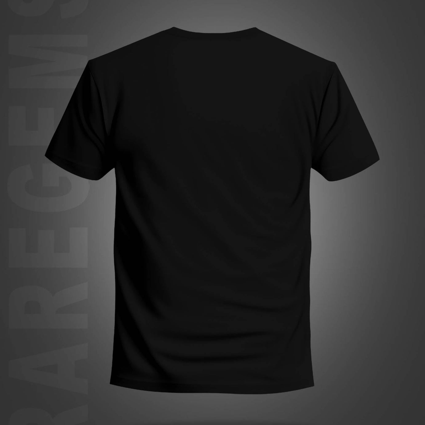 Black Half Sleeves Round Neck United States Army Printed Regular T-Shirt