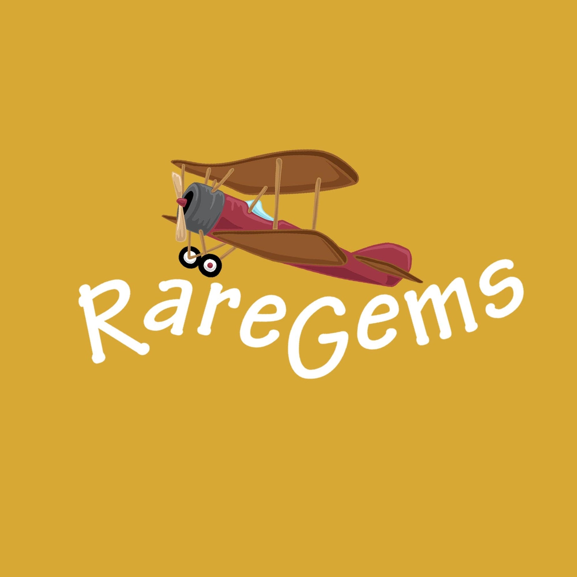 Yellow Half Sleeve Round Neck Teddy With Plane Printed Regular T-Shirt