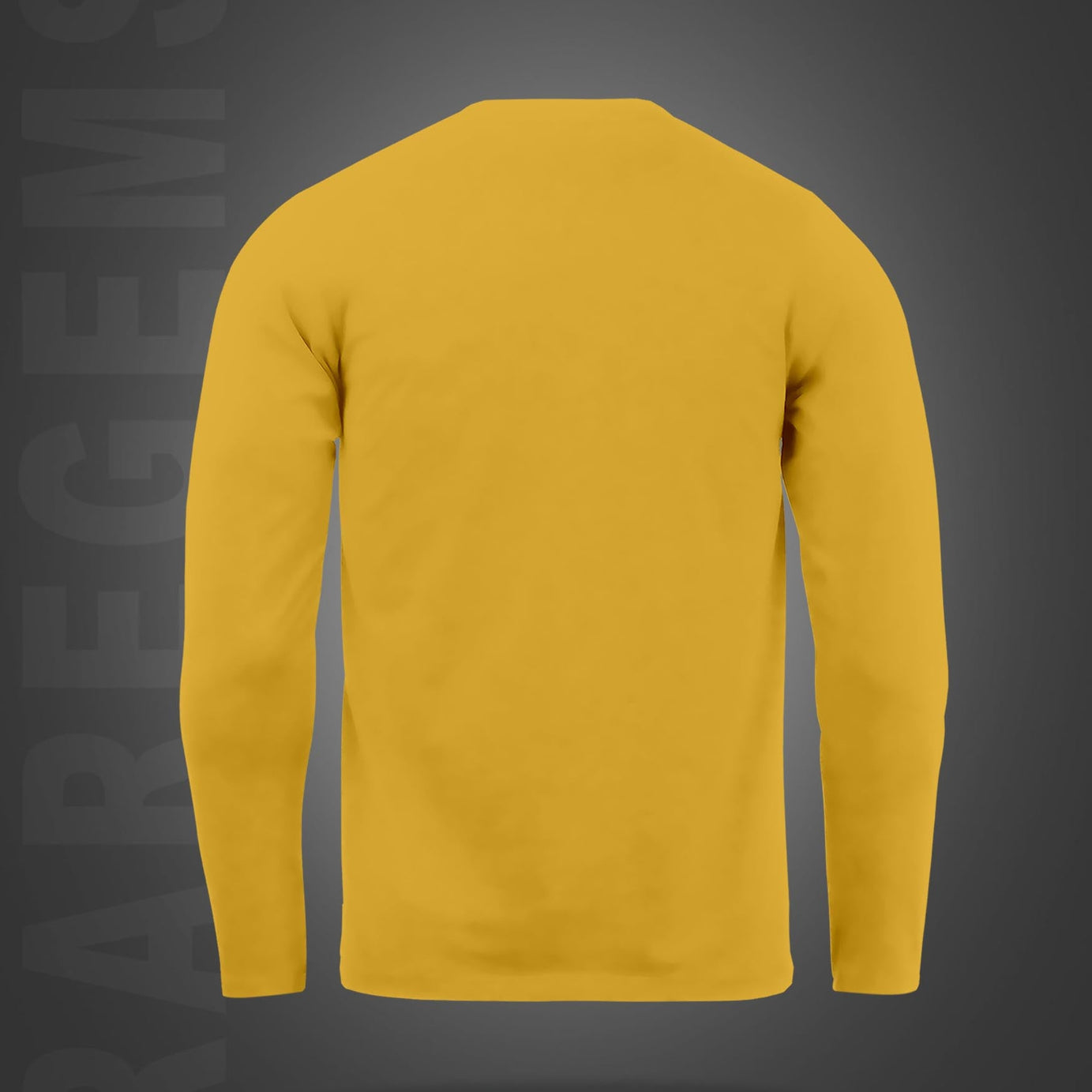 Yellow Round Neck Chemical Flask Printed Full Sleeves T-Shirt