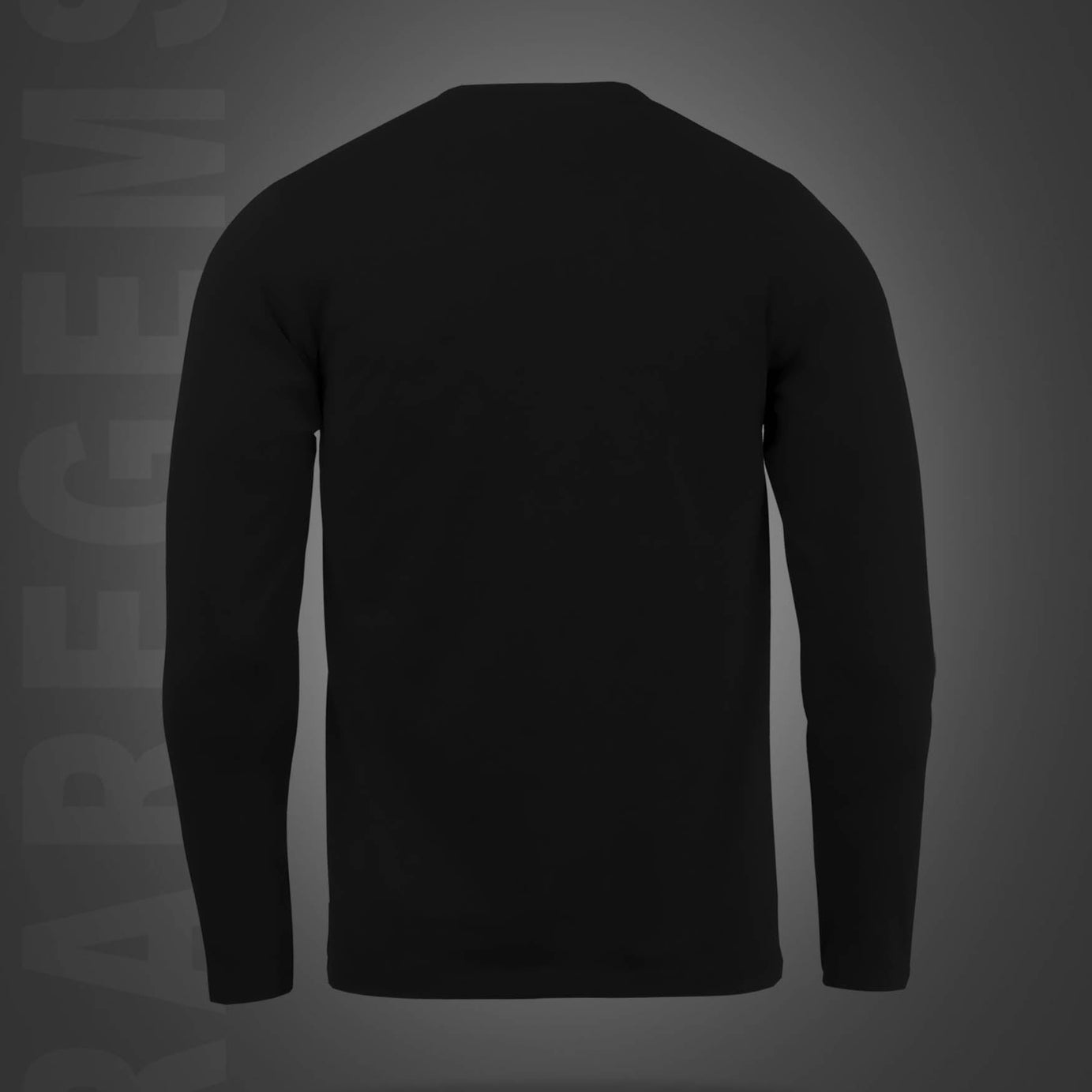 Black Round Neck Dream Come True Graffiti Printed Full Sleeves T-Shirt