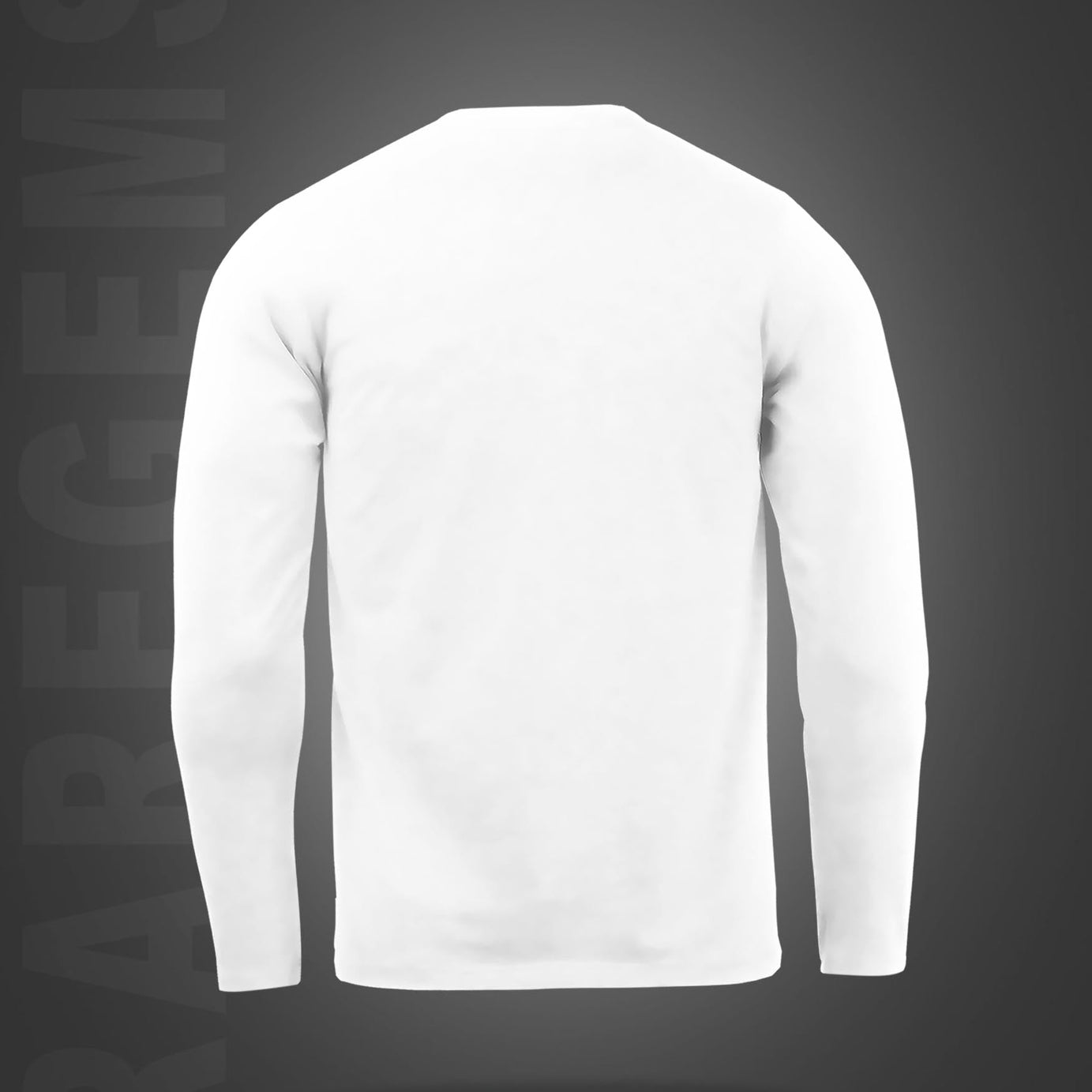 White Round Neck Dream Motivational Quote On Life Printed Full Sleeves T-Shirt