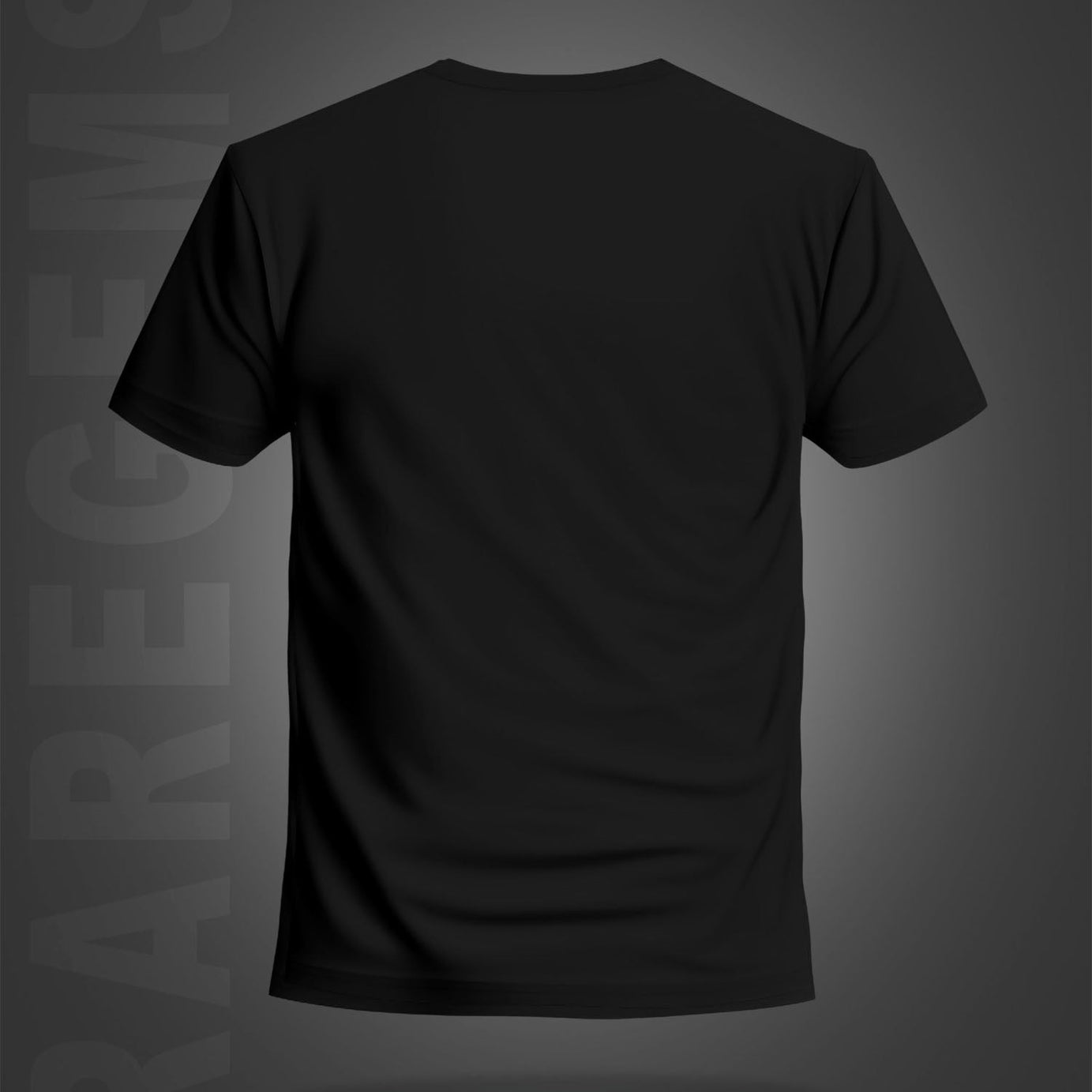 Black Half Sleeves Round Neck Motivational Quote On Life Printed Regular T-Shirt