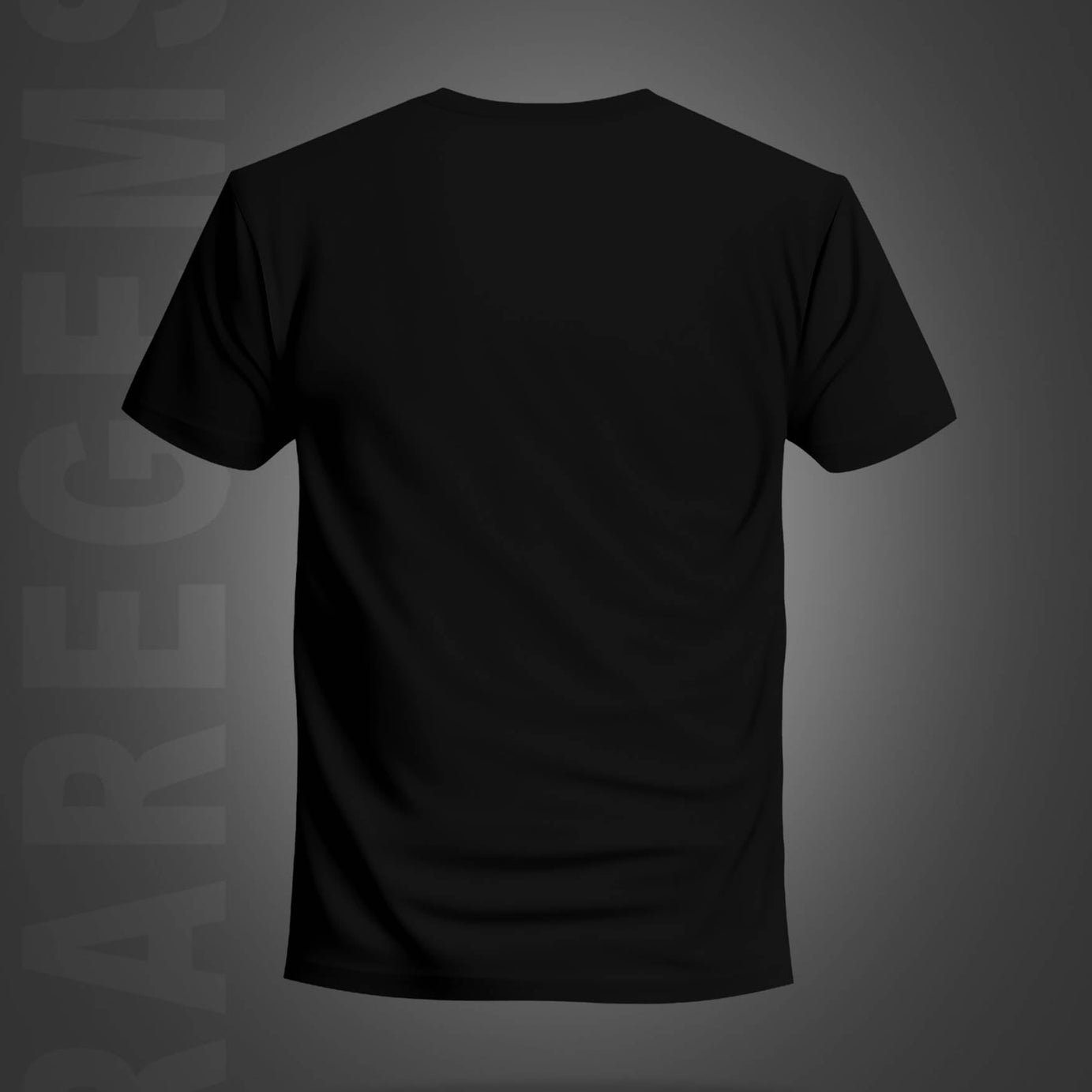 Black Half Sleeves Round Neck Never Quit Brooklyn Printed Regular T-Shirt