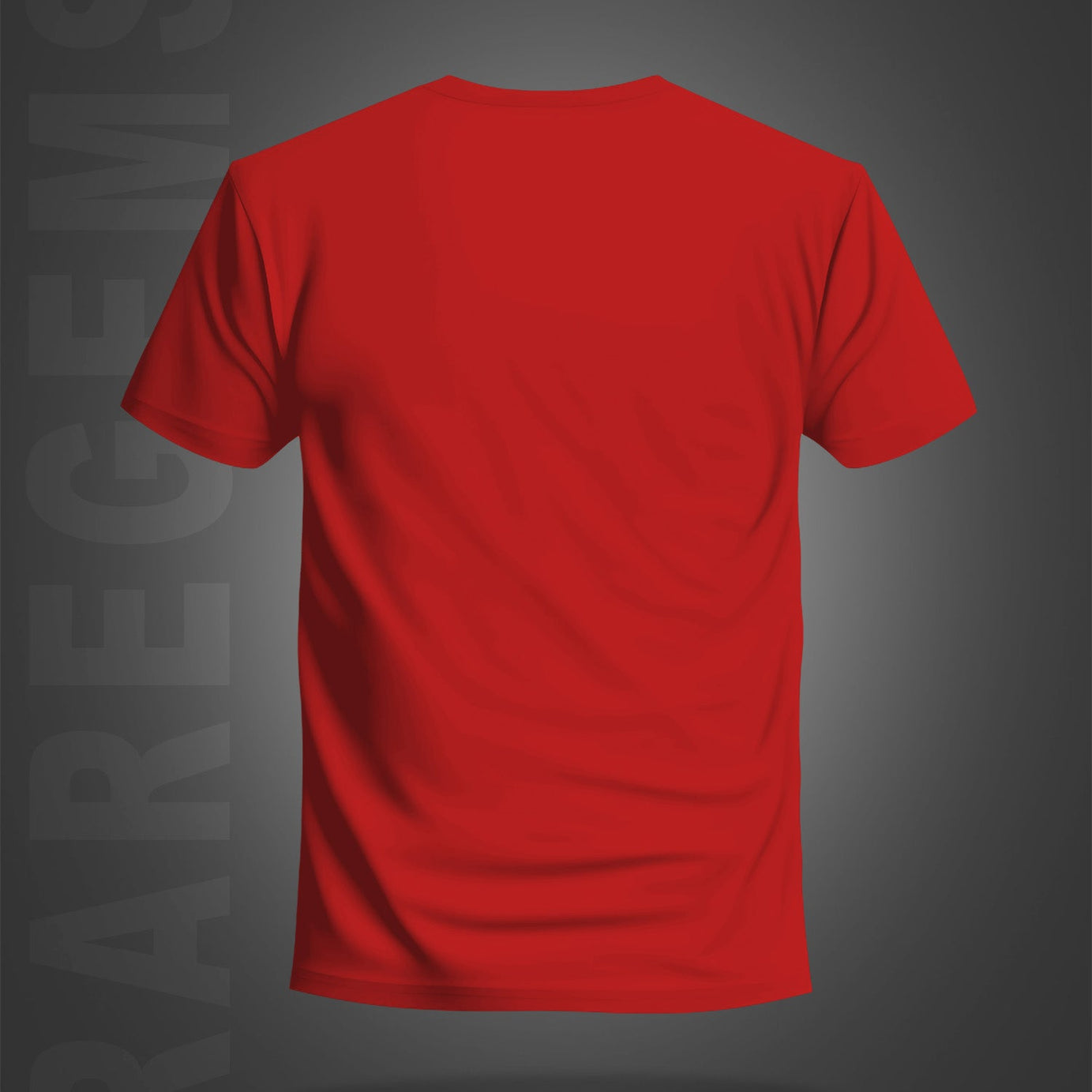 Red Half Sleeves Round Neck Don't Quit Do It Printed Regular T-Shirt