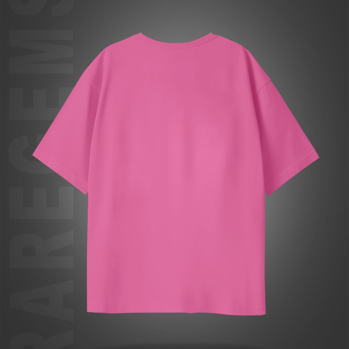 Pink Half Sleeves Cute Cat You Are My Sunshine Printed Oversized T-Shirt