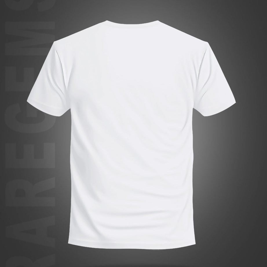 White Round Neck Half Sleeves Keep Smile Printed Regular T-Shirt