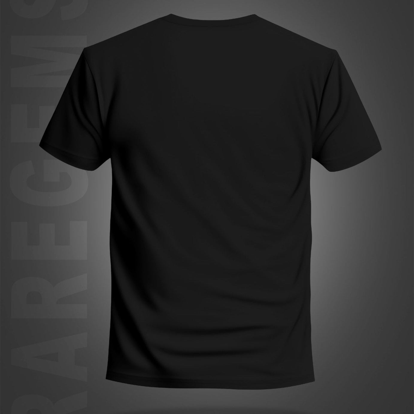 Black Round Neck Half Sleeve One Spooky Engineer Printed Regular T-Shirt