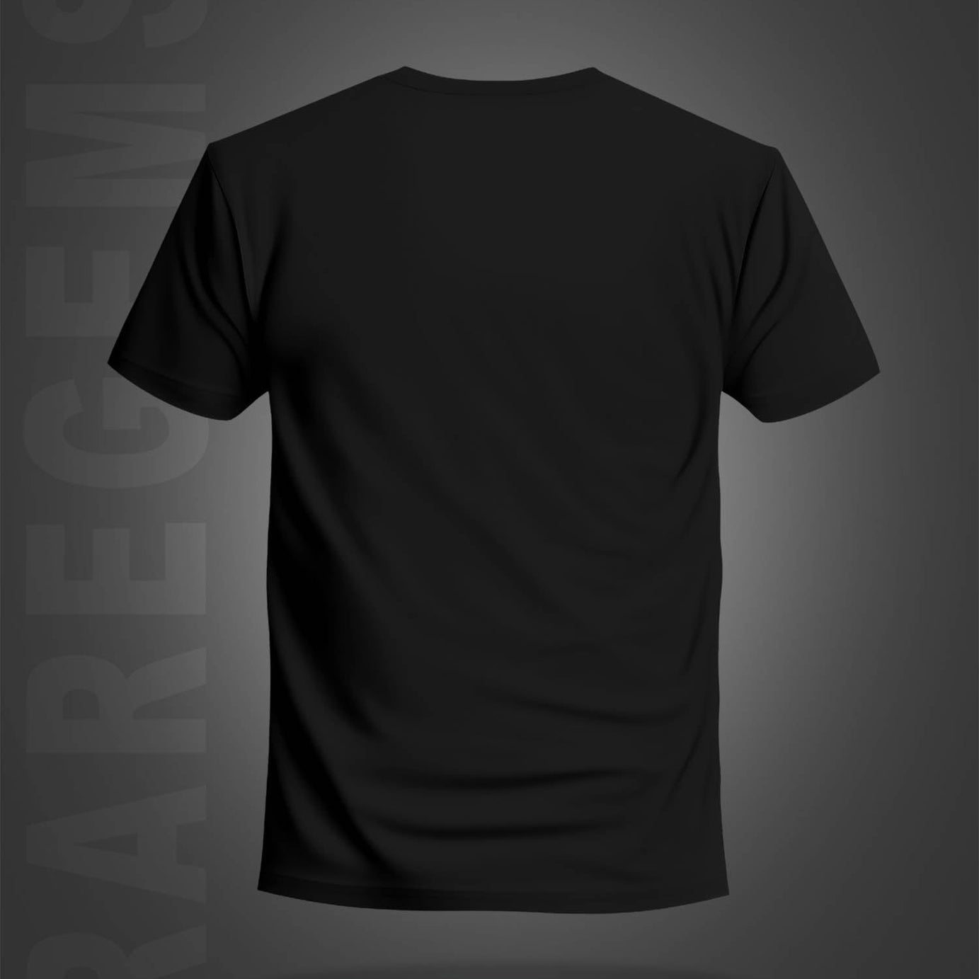 Black Half Sleeve Round Neck Ride Bike And Enjoy Life Printed Regular T-Shirt