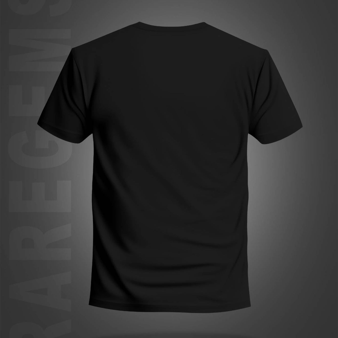 Black Half Sleeve Round Neck Wanderlust Lady Printed Regular T-Shirt