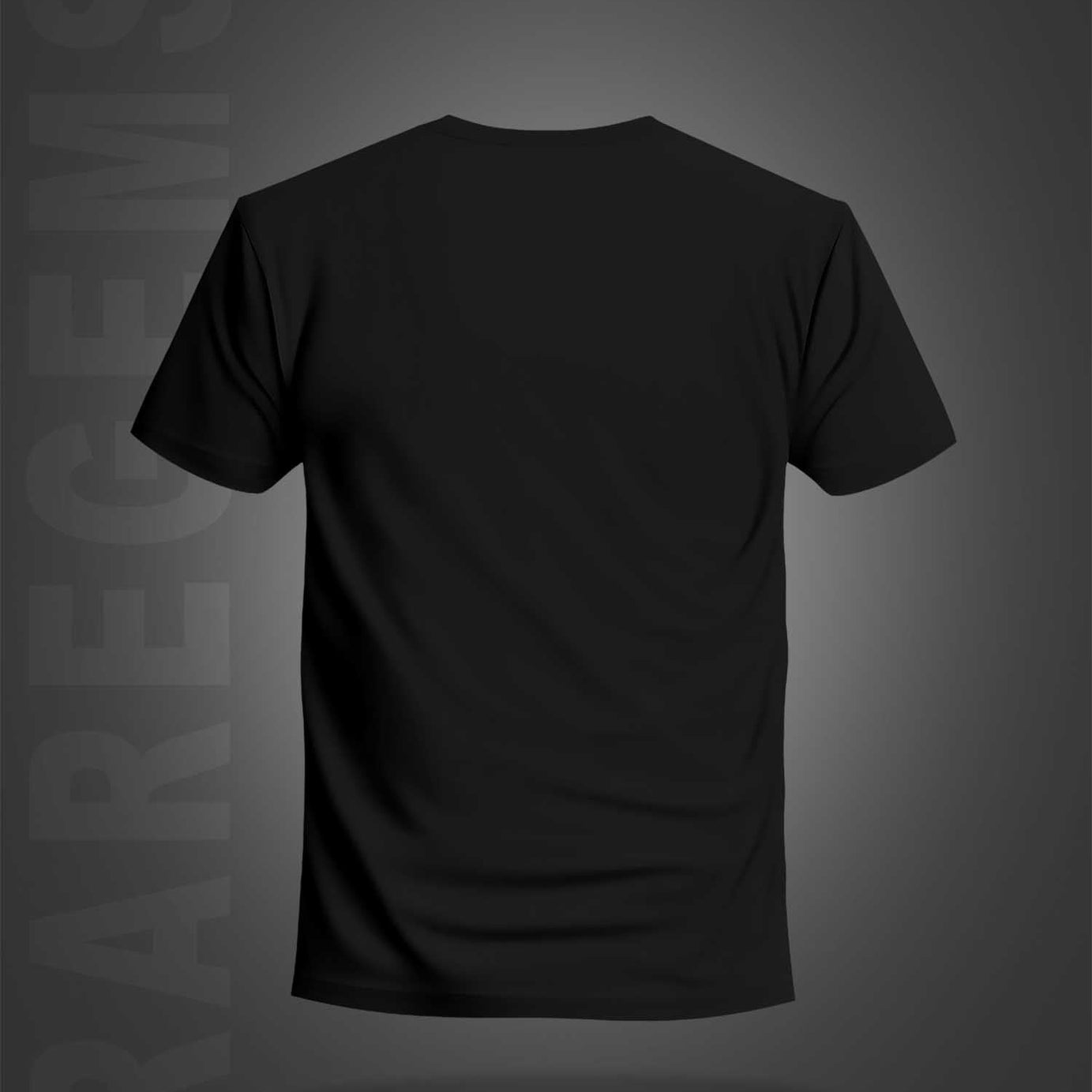 Black Half Sleeve Round Neck Cool Urban Skeleton Printed Regular T-Shirt