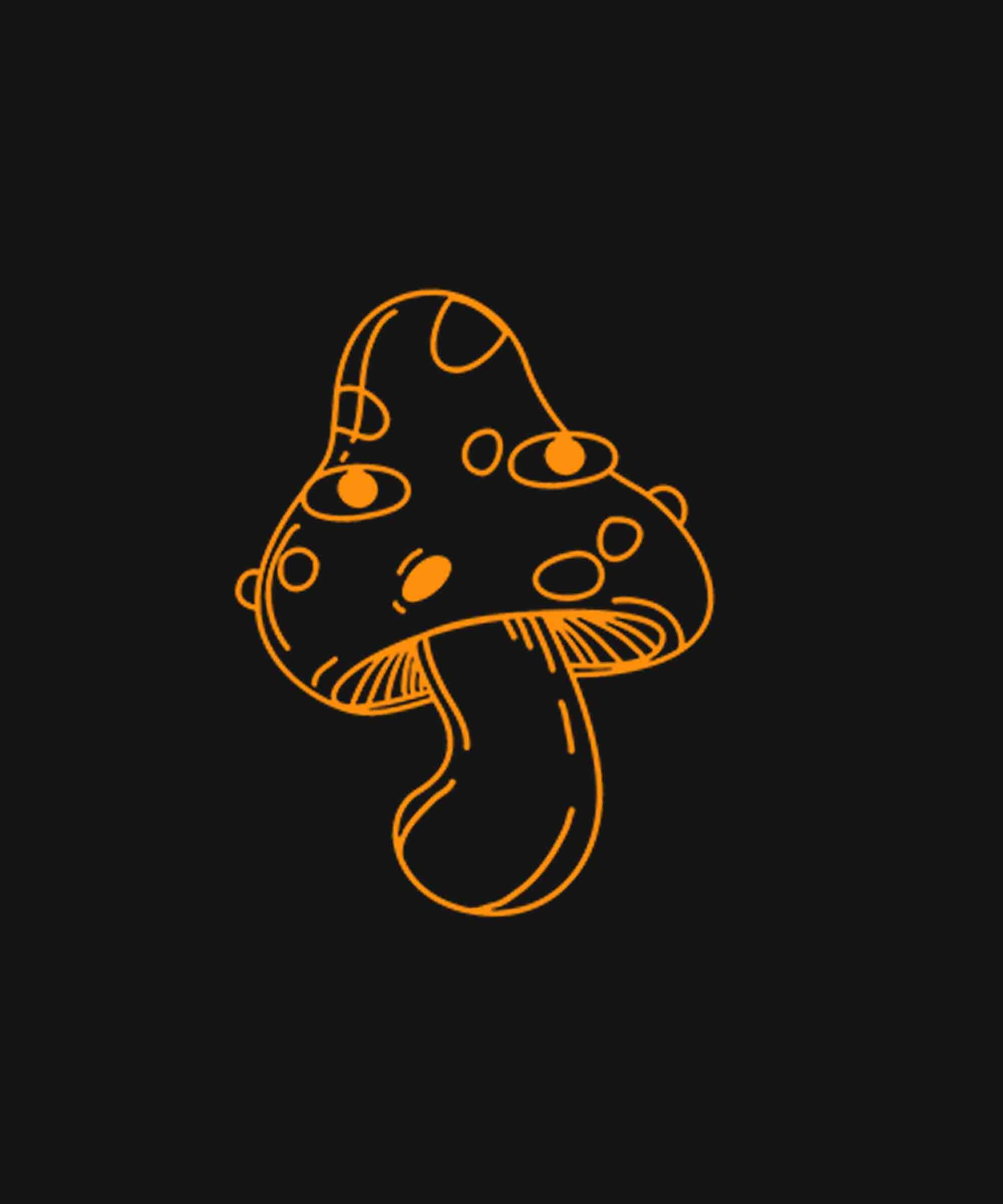 Black Half Sleeves Round Neck Spooky Season Printed Regular T-Shirt