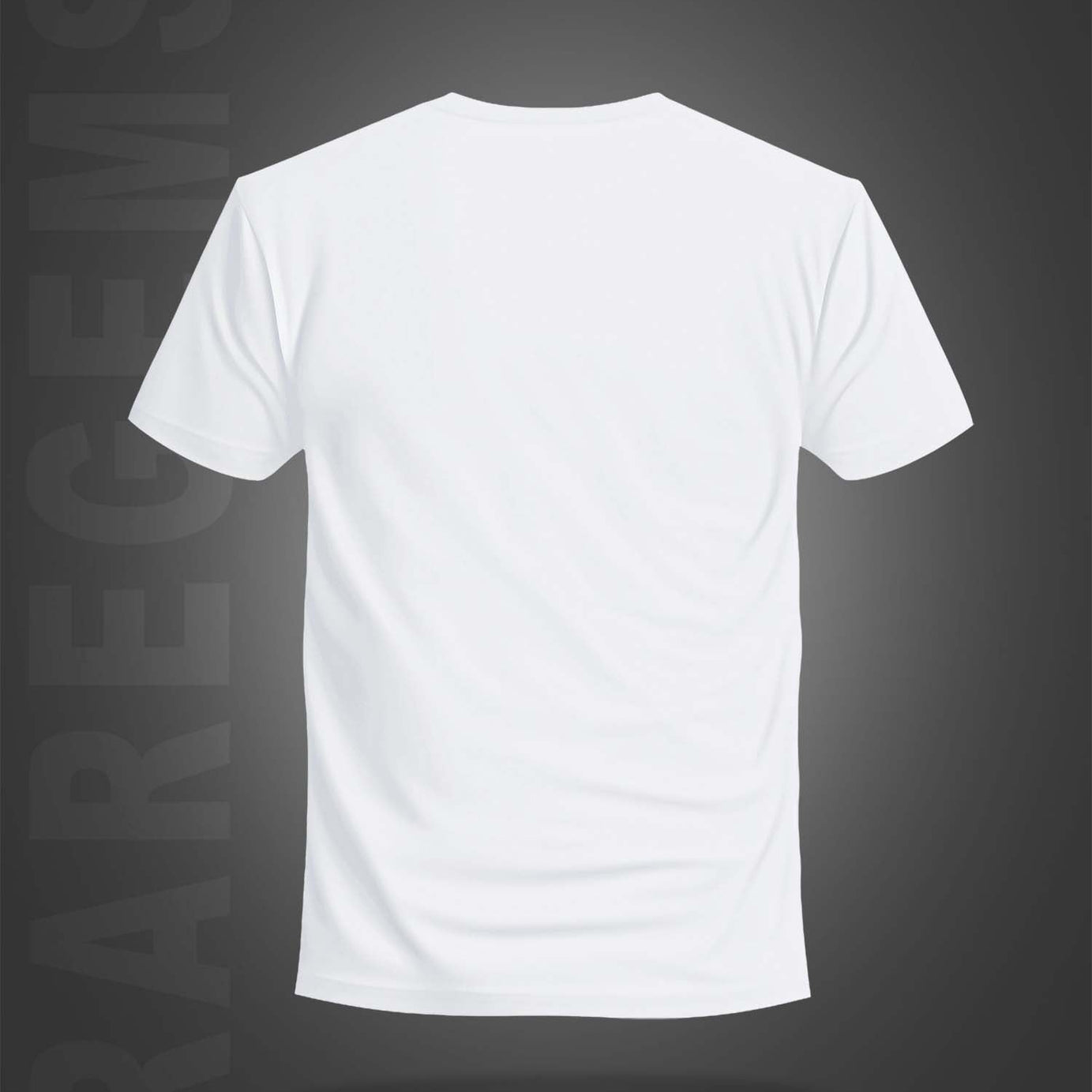 White Half Sleeve Round Neck Inspirational Quotes Printed Regular T-Shirt