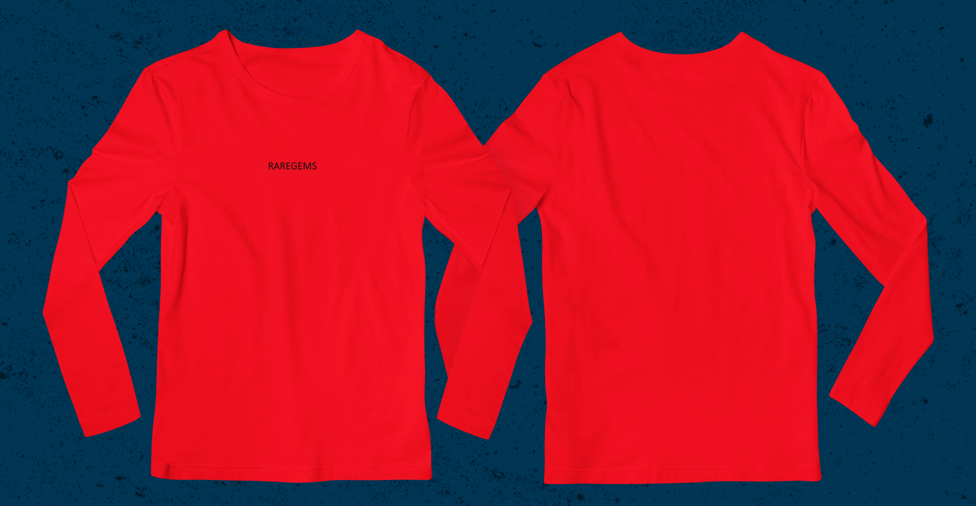 Red Full Sleeves Basic T-Shirt